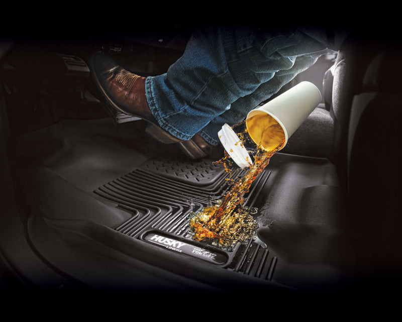 Husky Liners 18-24 Volkswagen Atlas/20-24 Atlas Cross Sport X-Act Contour Rear Floor Liner - Black