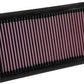 K&N 16-18 Toyota C-HR L4-1.2L F/l Replacement Drop In Air Filter