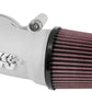 K&N 08-17 Harley-Davidson Touring Models Performance Air Intake System - Silver