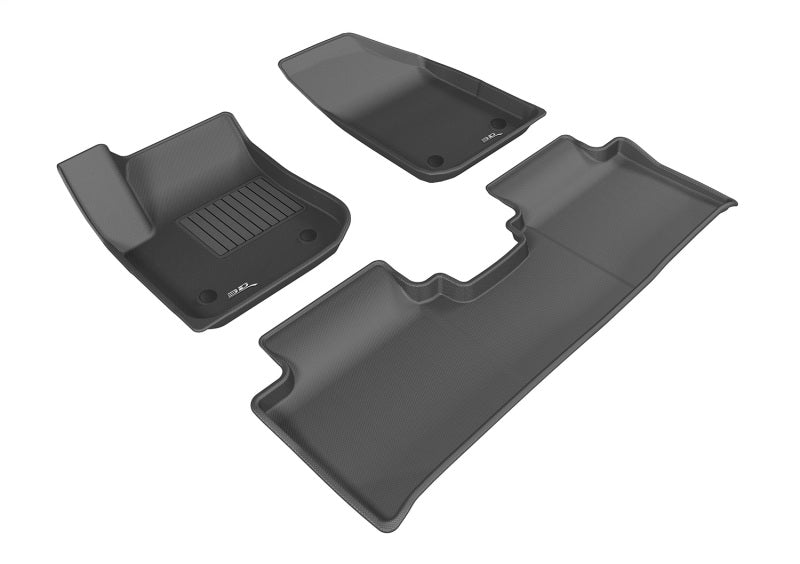3D MAXpider 2016-2020 Buick Envision Kagu 1st & 2nd Row Floormats - Black