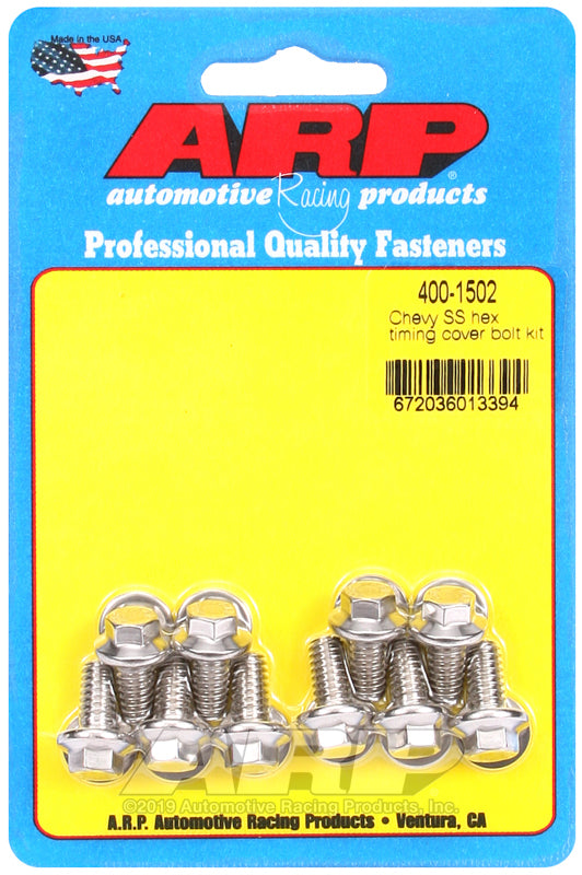 ARP Chevy SS Hex Timing Cover Bolt Kit