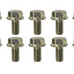 Moroso M8-1.25 x 16mm Non-Serrated Zinc Flange Bolt  - 10 Pack