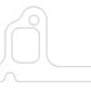 Cometic Buick Stage I V6 .064in AFM Exhaust Manifold Gasket Set