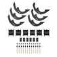 Westin 19-25 Chevrolet Silverado / GMC Sierra 1500 CC (Excl. LD/LTD) HDX Running Boards - Tex. Blk