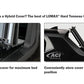 Access 2022+ Hyundai Santa Cruz 4ft Box LOMAX Trifold Bed Cover - Black Diamond Mist