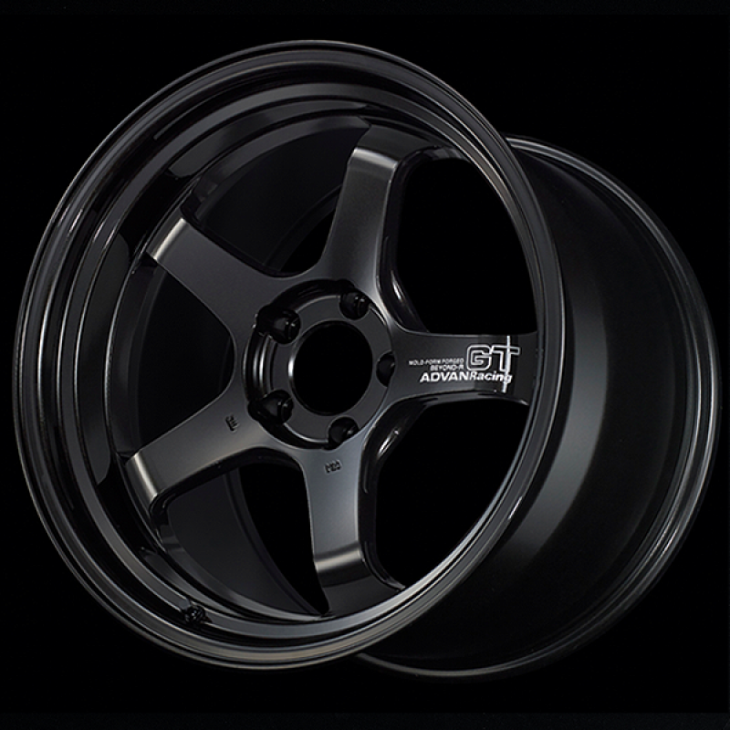 Advan GT Beyond-R 18X9.5 / +45 Offset / 5-120 BC / 72.5mm Bore / Racing Titanium Black