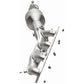 Magnaflow 16-21 Infiniti QX80 5.6L Direct-Fit Left Manifold Catalytic Converter