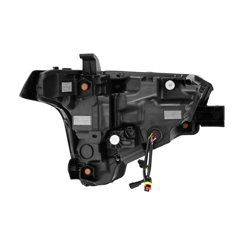 AlphaRex 22-23 Toyota Tundra/Sequoia LED Proj Headlights Alpha-Blk w/ Seq Activ Light/Seq Signal/DRL