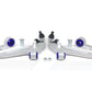 SuperPro Front Lower Complete Alloy Control Arm Kit