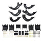 Westin 05-23 Toyota Tacoma DC HDX Running Boards - Tex. Blk
