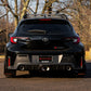 Rally Armor 23-24 Toyota GR Corolla Black Mud Flap w/ Light Blue Logo