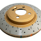 DBA 07-09 Mini Cooper (exc. John Cooper works Brake kit) Front Drilled & Slotted 4000 Series Rotor