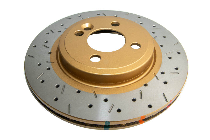 DBA 07-09 Mini Cooper (exc. John Cooper works Brake kit) Front Drilled & Slotted 4000 Series Rotor
