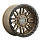 Weld Off-Road Swift 17x9in - 8x170 BP - ET-12 - 125.1mm CB - Satin Bronze Wheel & Black Ring