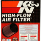 K&N Filter Universal Rubber Filter-Rd Tapered 3in Flange ID x 6in Base OD x 5in Top OD x 5.563in H