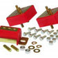 Prothane Jeep Motor & Trans Mount Kit - Red