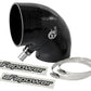 afe Magnum FORCE Intake Coupling Kit (4 IN ID to 4-1/4 IN ID x 90 Deg.) Elbow Coupler - Black