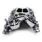 Edelbrock Pontiac 326-455 Performer RPM Intake Manifold - Chrome Plasma Finish
