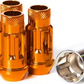 Wheel Mate Muteki SR48 Open End Locking Lug Nut Set of 4 - Orange 12x1.25 48mm **SPECIAL ORDER**