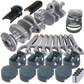 Eagle Chevy 350 3.750in Crank 6.000in H-Beam 6cc Dome 4.060in Pistons Rotating Assembly