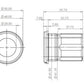 SuperPro 16-23 Mazda Miata MX5 Front Lower Control Arm Bushing Kit - Inner Forward Position