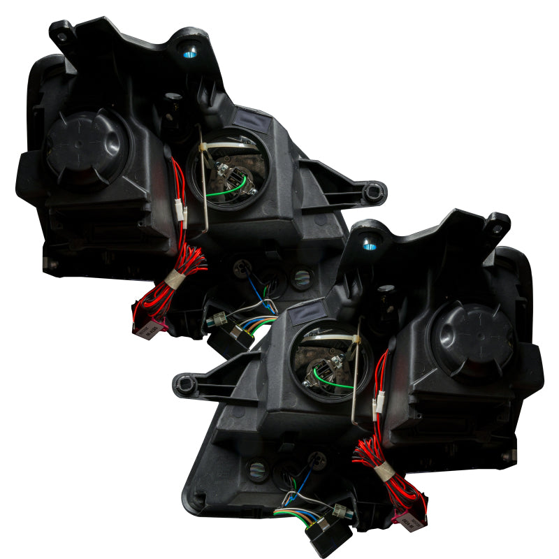 Oracle Lighting 08-12 GMC Acadia Non-HID Pre-Assembled LED Halo Headlights - (2nd Design) -Red