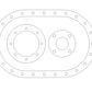 Cometic NASCAR .059in CFM-20 Fuel Cell Gasket Kit