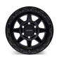 Mayhem 8306 Ridgeline 17x8.5 / 6x139.7 BP / -6mm Offset / 106.1mm Hub Satin Black Wheel