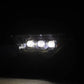 AlphaRex 2024 Toyota Tacoma NOVA-Series Projector Headlights (Pair) - Black w/Activation Light
