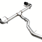 AWE 19-23 BMW 330i / 21-23 BMW 430i Base G2X Track Edition Axle Back Exhaust - Diamond Black