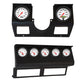 Autometer Phantom Direct Fit Dash Kit 87-96 Jeep Wrangler YJ (Tach/MPH/FL/OilP/WTMP/VLT/TRNS)
