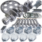 Eagle Chevy LT1350 1Pc 3.750in Crank 5.700in I-Beam 4.060in Pistons 153 Tooth FP Balanced Assembly