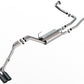 Borla 22-24 Nissan Frontier S-Type Cat Back System - Black Chrome