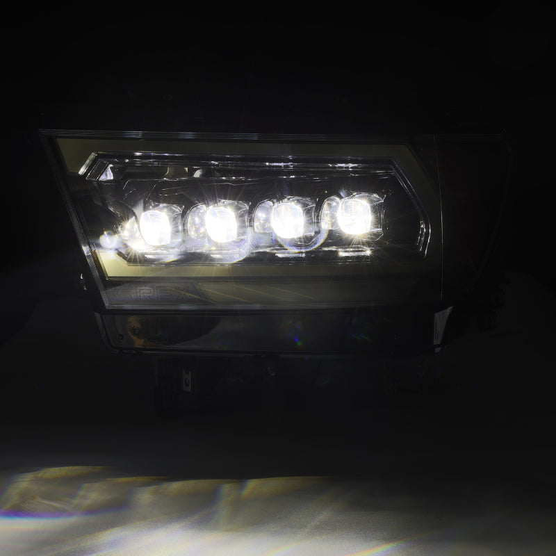 AlphaRex 19-23 Dodge Ram 1500 (MK II 2500 Style) NOVA-Series LED Projector Headlights Alpha-Black