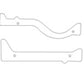 Cometic Chrysler Magnum V8 .047in Fiber Intake End Seals Kit - Front & Rear Crossovers