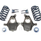 MaxTrac 07-14 GM C/K1500 SUV 2WD/4WD 3in/4in Lowering Spindle Kit