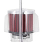 K&N 1.75in Flange ID x 3in OD x 2.5in H Chrome Finish Rubber Base Crankcase Vent Filter