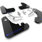 Rally Armor 2022+ Subaru BRZ / 2022+ Toyota GR86 Black UR Mud Flap w/ Blue Logo