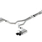 Ford Racing 2024 Mustang Dark Horse 5.0L Extreme Active Cat-Back Exhaust - Black Tip