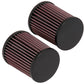 K&N 04-07 Honda CBR 1000 RR 5in H x 4in Base OD x 3.75in Top OD Tapered Conical Air Filter