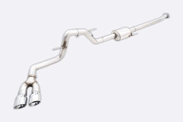 AWE 0FG Exhaust for 3rd Gen Toyota Tundra - Dual Chrome Silver Tips