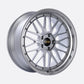 BBS LM 20x12 5x130 ET72 CB71.6 Diamond Silver Wheel w/ Diamond Cut Machined Lip