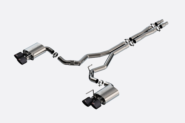 Borla 2024 Acura Integra Type S ATAK Cat Back Exhaust - Carbon Fiber & Black Anodized