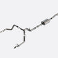 Borla 2024 Chevrolet/GMC 1500 ZR2 & AT4X 6.2L V8 4WD 4DR ATAK Catback Exhaust w/ Turndown Tips