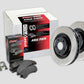 Centric OE Coated Rear Brake Kit (2 Wheel)