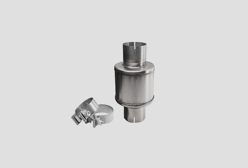 Corsa 304 Stainless Steel 2.75in Pro Series Packed Resonator (Slip Fit) (2-3DB) - Brushed