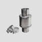 Corsa 304 Stainless Steel 3in Pro Series Packed Resonator (Slip Fit) (2-3DB) - Brushed