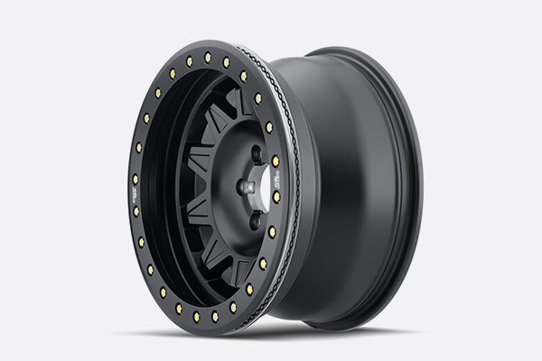 Dirty Life 9302 Roadkill Race 17x9/5x127 BP/-14mm Offset/71.5mm Hub Matte Blk Wheel - Beadlock