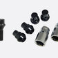 Eibach Wheel Bolt M12 X 1.5 X 30mm X 17mm Hex Taper-Seat Black Finish