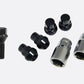 Eibach Wheel Bolt M12 X 1.5 X 35mm X 17mm Hex Taper-Seat Black Finish
